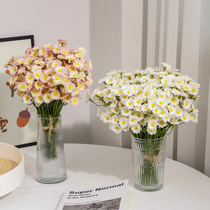 Fleurs artificielles Timo, marguerite, camomille, fleurs en soie, style nordique, décoration intérieure, accessoires de photographie en extérieur - Product Image 2