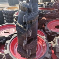 Pneu de semoir 400-8, roue pleine à chevron pour le sol, fabriqué en Chine