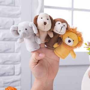 Simpatici Mini Pupazzi di Peluche a Forma di Animali da Dito: Scimmia, <span class=keywords><strong>Leone</strong></span> - Giocattoli Educativi per la Nanna e la Narrativa per l'Asilo - Vendita all'Ingrosso - Product Image 3