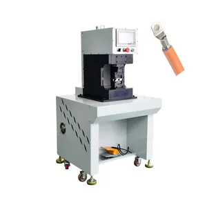 High performance semi-automatic 4-points applicator Crimping Machine big cable crimper equipment