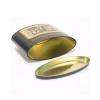 Boîtes de conserve vides personnalisées NICE-CAN Boîtes cadeaux de forme ovale pour bonbons, biscuits et chocolat Boîte de rangement en métal Emballage de chocolat
