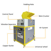 Machine de granulation pour câbles en cuivre