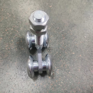 <span class=keywords><strong>Chariot</strong></span> suspendu à <span class=keywords><strong>rail</strong></span> à double roue en acier de haute qualité - Product Image 6