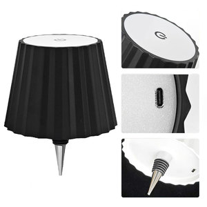 USB充電式テーブルランプタッチコントロール調整可能な明るさ柔らかい暖かい白<span class=keywords><strong>LED</strong></span>ライトワイン用ミニマリストナイトライト - Product Image 6