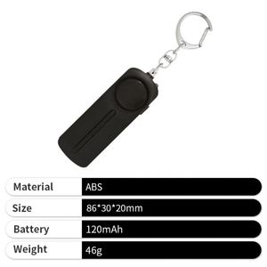 New Keychain Alarm Sports Hiking Camping Child Safety Multiple Colors Keychain Alarm for Student Event - Product Image 4