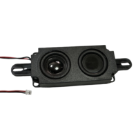 Haut-parleur large bande à basses fréquences JL-363 10045 100mm*45mm 4ohm 5W, à double diaphragme binaural et cavité magnétique externe