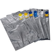 Sac de vin aseptique en aluminium de qualité alimentaire 5L avec valve, étanche, idéal pour l'impression en héliogravure pour l'emballage de jus et de liquides