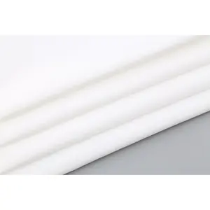 قماش أبيض من القطن 100% مقاس 30X30 130/70 150 سم قماش لتصميم القمصان