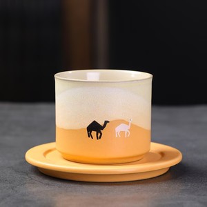 ชุดถ้วยกาแฟเอสเปรสโซลายอูฐทะเลทรายตะวันออกกลาง ขนาด 80 มล. สำหรับร้านอาหารและคาเฟ่ - Product Image 5