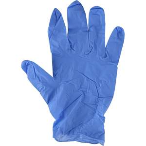 Guantes de Seguridad Desechables de Nitrilo Azul, Grandes, de 4 Mil, Marca Boardwalk, Uso General, 100 por Caja - Product Image 5