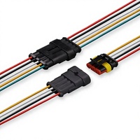3239 Kabel Elektronik Perakitan Kawat Las Soket PSU DuPont DC5.5*2.1 Tahan Suhu Tinggi, Berlapis Timah Tembaga XLPE PTFE Nylon