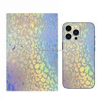 Autocollant de téléphone portable de diamant de film de peau mobile arrière coloré pour la découpeuse d'hydrogel