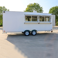 Camions de restauration mobiles entièrement équipés, remorques de traiteur, chariots de bière, de crème glacée et de café pour l'extérieur, remorques alimentaires entièrement équipées