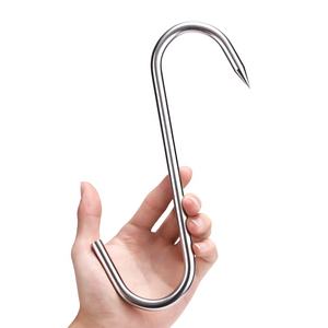 FULE yüksek kalite paslanmaz çelik et kancası raylar için <span class=keywords><strong>Butchering</strong></span> dükkanı Metal S kasap kanca et - Product Image 4