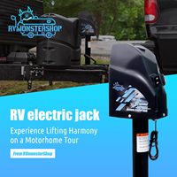 Elektrik güç dil Jack 12 V 4000LBS 12 Volt elektrikli römork krikosu tekne hidrolik römork krikosu