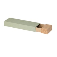 Boîte à tiroir coulissant en bois doux de luxe, rectangulaire, vente en gros, personnalisable, pour collier, bracelet, cadeau, emballage en papier artisanal