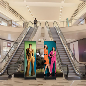 Raybo New All-In-One Ngay Lập Tức Thiết Lập Có Thể Kết Nối Có Thể Gập Lại LED Hiển Thị Quảng Cáo Áp phích Màn Hình Cho Cửa Hàng Khuyến Mãi - Product Image 5