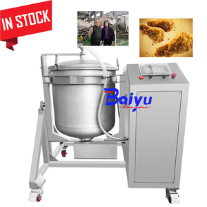 Tambour à viande sous vide haute capacité Baiyu pour le retournement, la réfrigération, 100-3000 kg/lot - Product Image 6