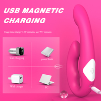 S-Hande Nouveau Vibrateur de Culotte Rechargeable Sans Bretelles pour Couples, Massage Vibrant pour Lesbiennes