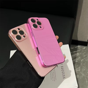 Custodia di Lusso in Vetro Temperato con Protezione Fotocamera per <span class=keywords><strong>iPhone</strong></span> 16 15 14 13 12 11 Plus 16E 17 ProMax 17 Air Anti-caduta - Product Image 3
