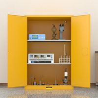Gabinete de Seguridad de Acero a Prueba de Explosiones CYD de 90 Galones, Almacenamiento de Laboratorio para Alcohol, Materiales Inflamables y Peligrosos
