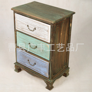 Meuble de rangement en bois pour salon avec tiroirs et paniers, organisateur multifonctionnel pour chambre à coucher - Product Image 4