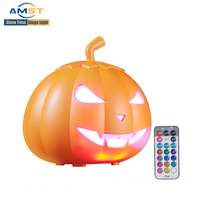 Nueva Máquina de Humo Devil Jack-o'-lantern de 600W, Luces Decorativas para Halloween, Equipo de Iluminación Profesional para Fiestas y Eventos