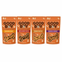 Sachet d'emballage pour friandises pour chiens de qualité supérieure, de qualité alimentaire, avec fermeture éclair, fenêtre transparente, finition mate, sans céréales, orange, pour marque OEM, 4oz 8oz 16oz
