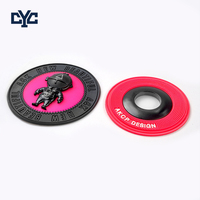 Étiquette en caoutchouc personnalisée avec logo de marque, broderie PVC, impression typographique, broderie PVC couleur douce pour vêtements, chaussures