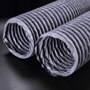 Manguera de Extracción de Humos de Tela Recubierta de PVC, Reforzada con Alambre de Acero, Flexible, Anticorrosiva, para Equipos de Purificación de Aire, Premium - Product Image 3