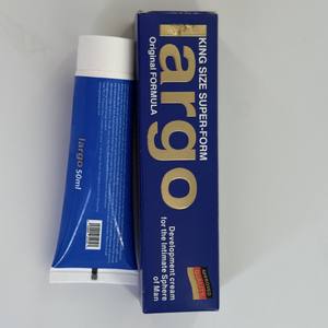 Crème de développement extra large pour hommes Largo 50 ml avec graphite blanc certifiée CE ROHS pour plaisir intime usage sexuel adulte - Product Image 1