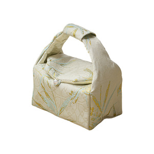 Tea Set Storage Bag Canvas Portable Rectangle Dustproof Cover For Teapot And <b>Teacup</b> Outdoor Travel Use - Product Image 5