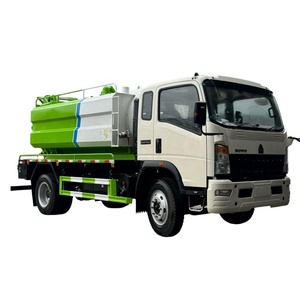 <span class=keywords><strong>รถ</strong></span>บรรทุกดูดสิ่งปฏิกูล Sinotruk Howo 8 ตัน แบบฉีดน้ำแรงดันสูง ถังดูดขนาด 8000 ลิตร พวงมาลัยขวา <span class=keywords><strong>รถ</strong></span>บรรทุกถังดูดสิ่งปฏิกูล - Product Image 1