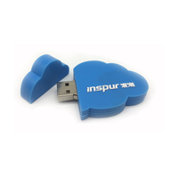 Desain Kustom Bentuk Cloud Usb Pendrive untuk Perusahaan Industri TI atau Perusahaan Teknologi Cloud.