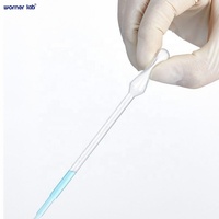 0.5ml 1ml 3ml 5ml 10ml Pipette compte-gouttes cosmétique en plastique Pipette Pasteur jetable