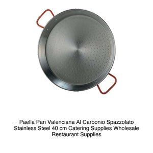 Paellera de Acero al Carbono Valenciana Ø 40 cm - Product Image 2