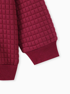 Personnalisé Automne Hiver Enfants Filles Imprimé <span class=keywords><strong>Polaire</strong></span> En Peluche Top Vêtements Coton Rembourrage Bébé Pulls Chandails - Product Image 2