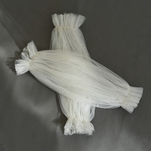 YouLaPan Guantes de mujer hasta el codo para ópera/baile de salón con delicados diamantes de imitación para boda de novia MM24 - Product Image 2