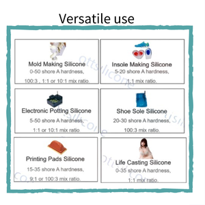 Échantillon <span class=keywords><strong>gratuit</strong></span> 30 Shore A Fabricant OEM lisse sur moule en silicone pour la fabrication de caoutchouc liquide et de caoutchouc de silicone liquide durci au platine - Product Image 3