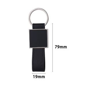 Porte-clés personnalisé avec impression d'image, motif mignon, forme de cœur, autocollant bombé, en cuir PU et alliage de zinc, porte-clés Faith - Product Image 3
