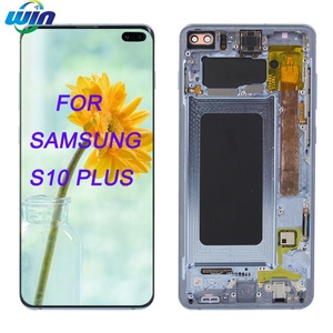 จอแสดงผล OLED ทดแทน LCD สำหรับ Samsung S10 Plus S10e หน้าจอสัมผัสพร้อมกรอบซ่อมแซม จอ LCD ทดแทน - Product Image 4