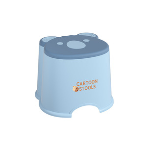 Cartoon <b>Stools</b> <b>Plastic</b> Step <b>Stool</b> Non Slip Thickened 50kg Load Capacity For Bathroom Shower Shoe Changing Kids Home Use - Product Image 5