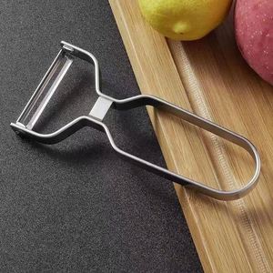 Éplucheur et trancheur de fruits multifonctionnel en acier inoxydable, design créatif pour la cuisine à domicile, utilisation efficace des légumes et des aliments - Product Image 5