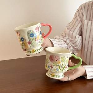 Giá trị cao thích hợp nước gốm cup với thiết kế thích hợp thực tế phim hoạt hình phong cách món quà sinh nhật Mug cho cô gái cho những dịp - Product Image 5