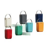 LIHENG Seau à glace portable 10L avec couvercle et poignée, glacière pour bouteilles de vin et de bière, bac à glace pour la maison, la cuisine, le jardin, les fêtes et le camping