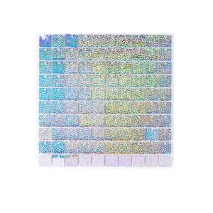 لوحات خلفية براقة لتزيين حفلات الزفاف وأعياد الميلاد والمناسبات، خلفية زخرفية على شكل قشور السمك وحورية البحر مع لمعان وترتر - Product Image 3