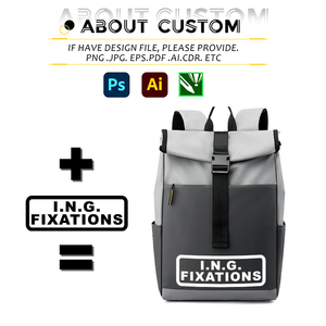 Ý tưởng quà tặng tùy chỉnh công suất lớn chống trộm mở rộng cuộn máy tính hàng đầu túi với logo không thấm nước người đàn ông kinh doanh ngoài trời Ba lô - Product Image 2