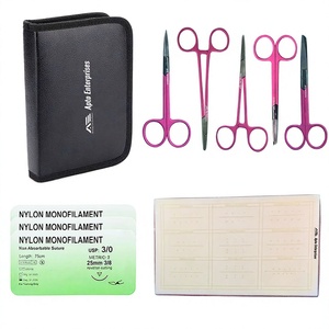 Kit complet d'entraînement à la suture pour étudiants en médecine, instruments médicaux, kit d'entraînement à la suture chirurgicale personnalisable - Product Image 1