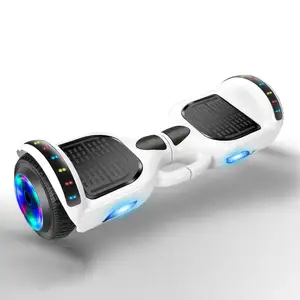 6,5 Zoll Kinder LED-Licht Bluetooth Musik Zweirad Selbst ausgleichendes Auto Smart Balance Elektro roller