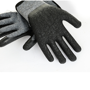 قفازات عازلة ميكانيكية من CHUANGYING بتصميم شعار مخصص للعمل قفازات نايلون بيضاء من الجلد - Product Image 3